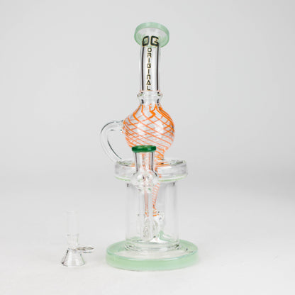 OG Original 10" Swirly Globe Recycler Rig