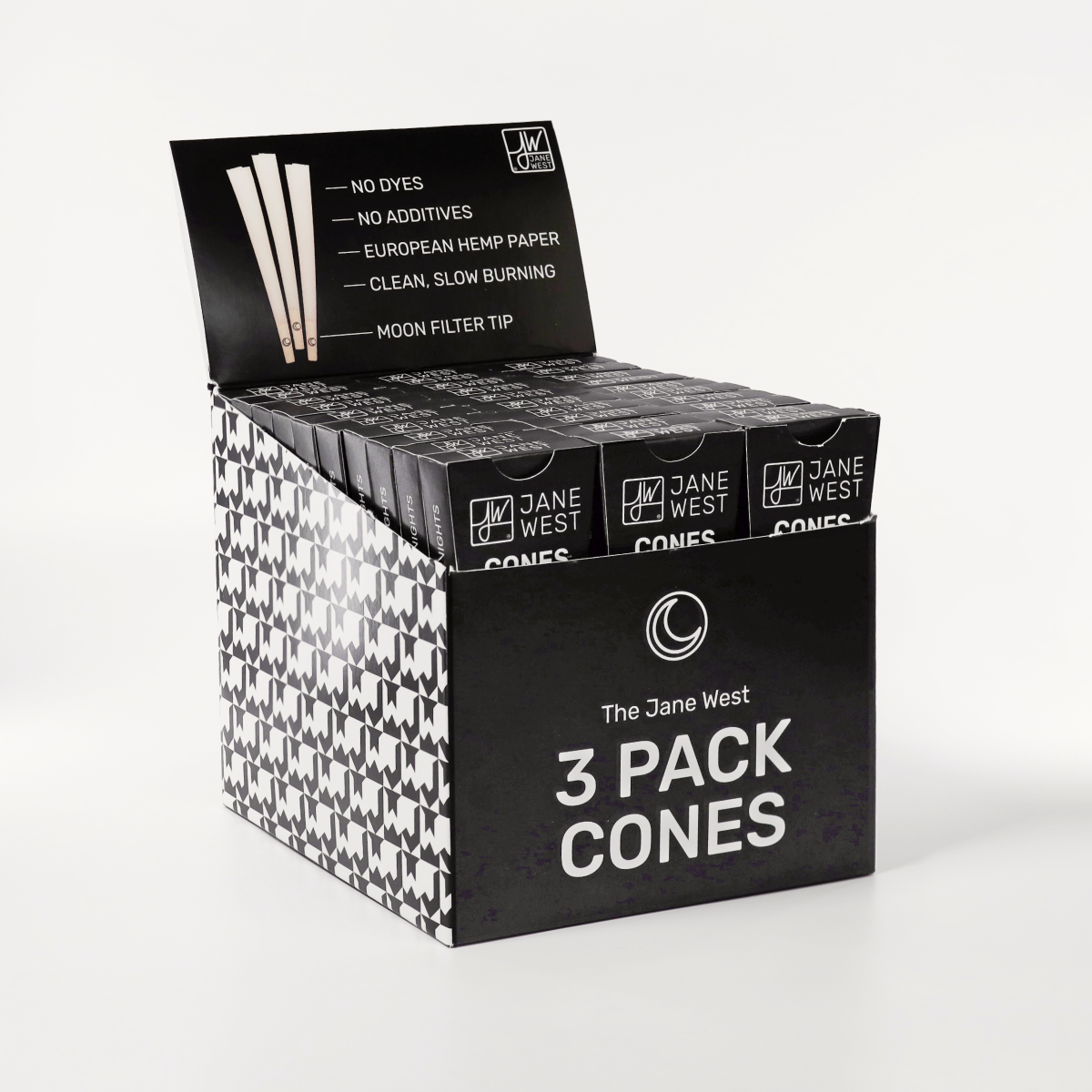 30ct Jane West "Night" Cone 3-packs | Display