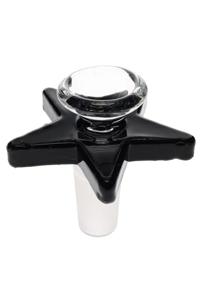Colored Glass Star Bowl “Star Power” – 14.5 mm Male