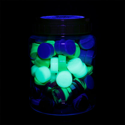 Pulsar RIP Silicone Display Container- 32mm / 3mL / 100PCS / Colors Vary