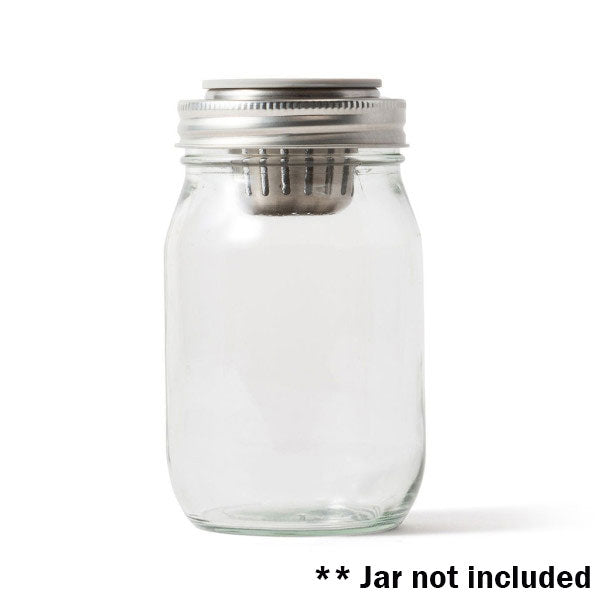 HERBWARE | Mason Jar Humidity PK Holder R