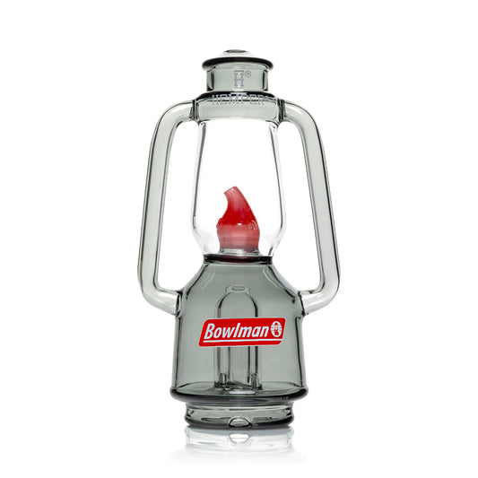 Hemper Bowlman Lantern Puffco Peak Glass Recycler Top