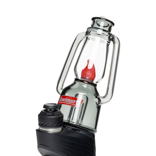 Hemper Bowlman Lantern Puffco Peak Glass Recycler Top