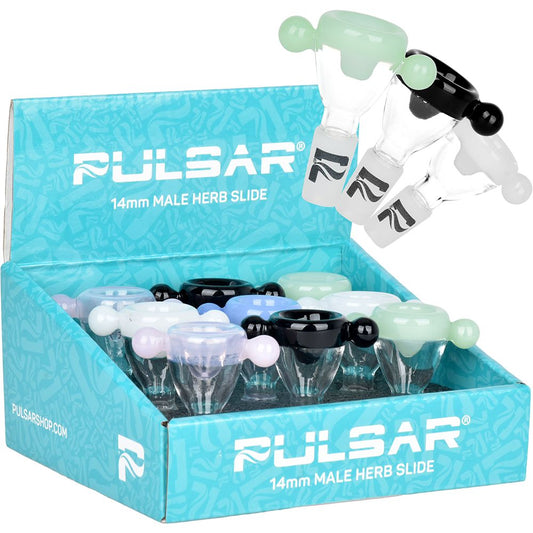 Pulsar Binary Contrast Marble Grip Herb Slide / 9ct