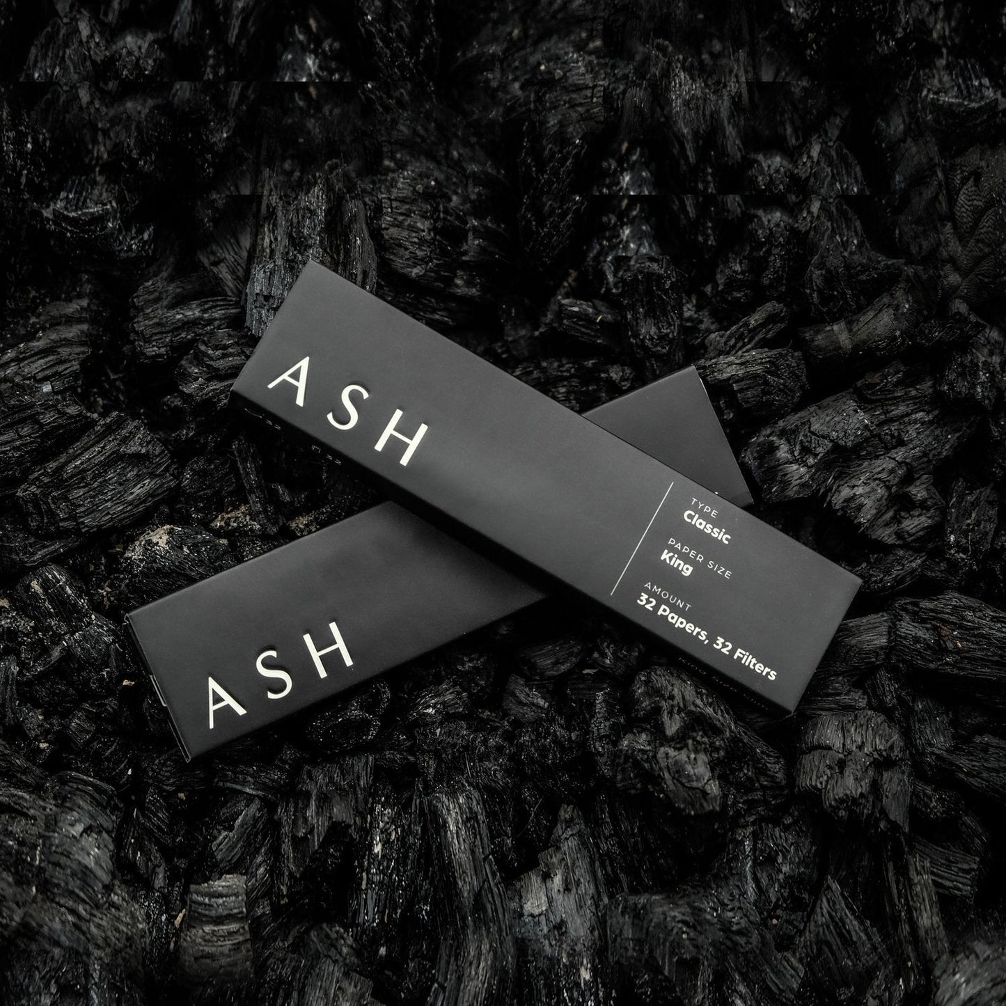 32ct ASH Rolling Papers | King | Classic | Display Box