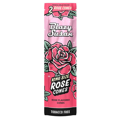 10ct Blazy Susan Rose Cones 2-pks | Display
