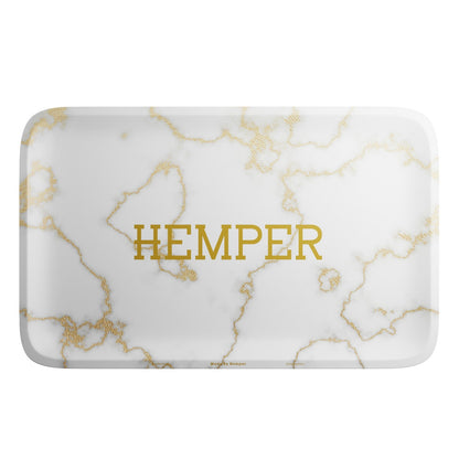 HEMPER - Luxe White Marble Rolling Tray