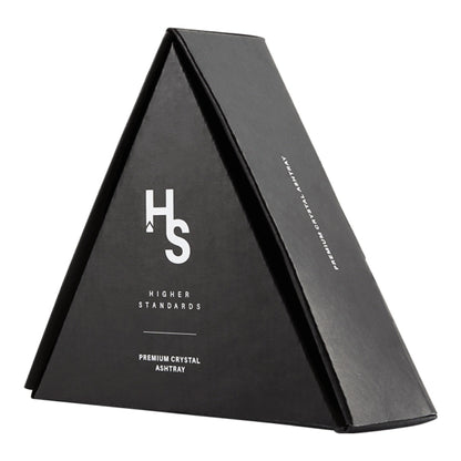 Higher Standards Crystal Glass Ashtray
