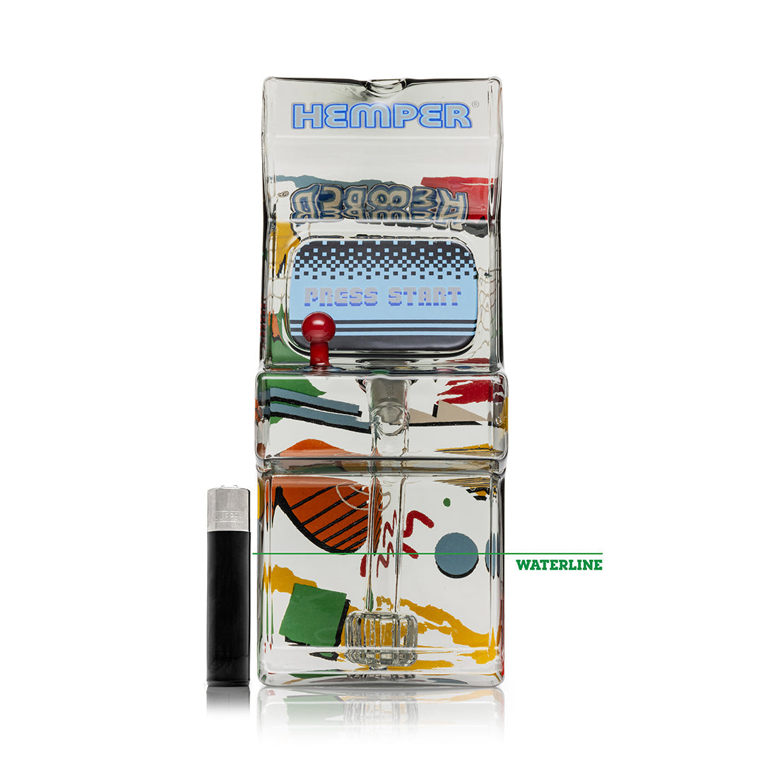 Hemper - Totally Rad Arcade Bong 9.5"