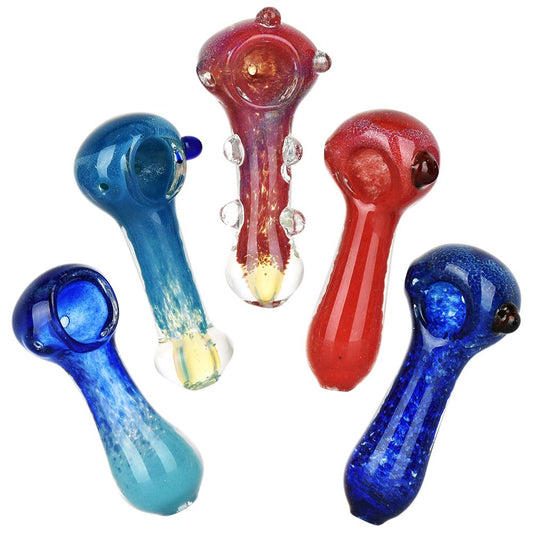20ct Assorted Mojo Magic 3.5" Glass Spoon Pipes | Display Bundle