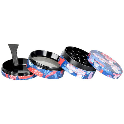 Psychedelic Mushroom Grinder - 4pc / 2"