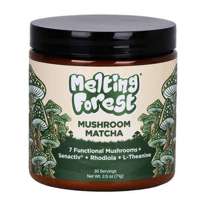 Melting Forest Adaptogenic Mushroom Matcha - 2.5oz Jar