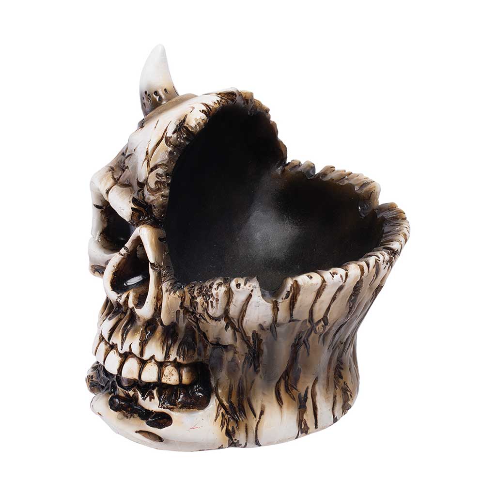 HALF SKULL ASHTRAY