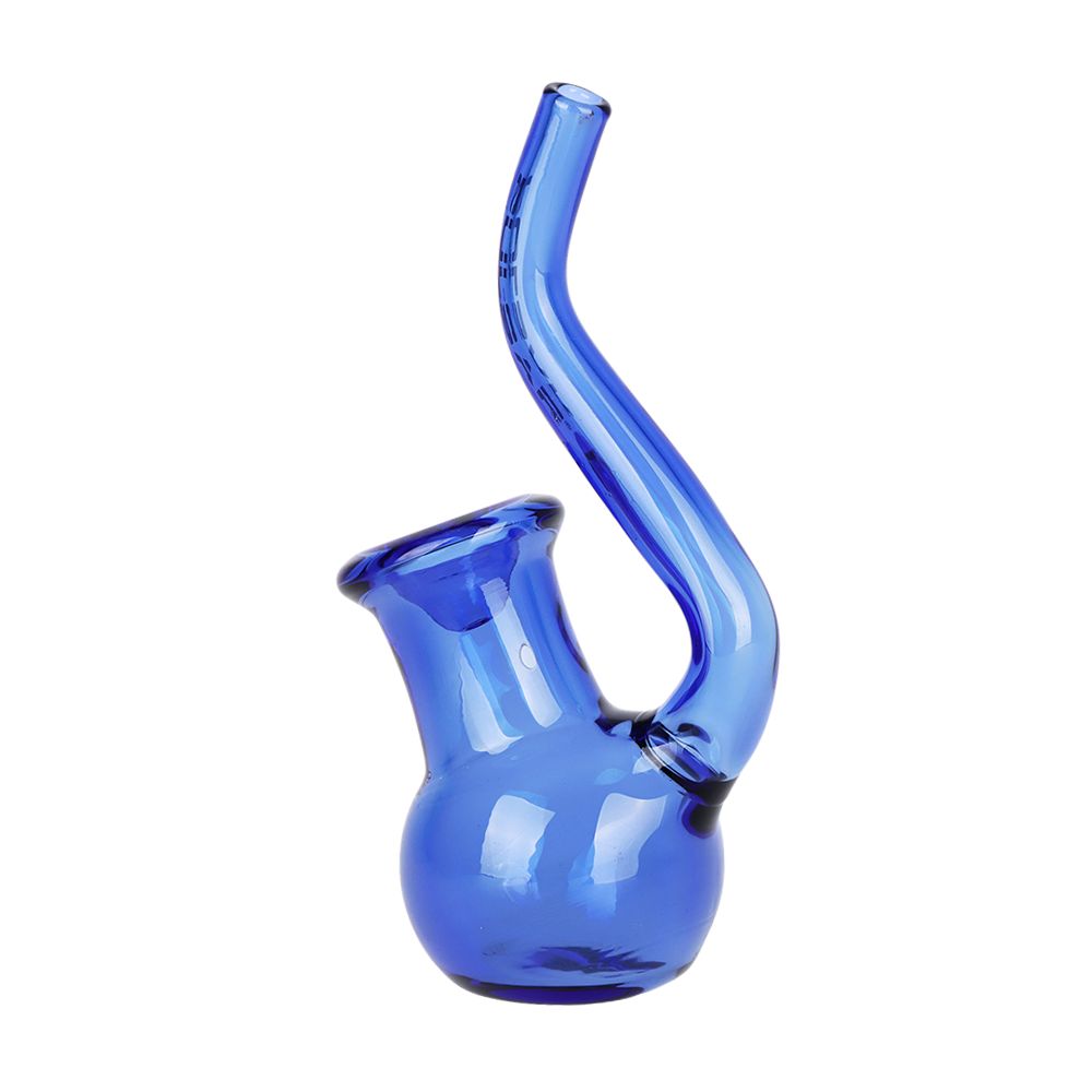 Pulsar Upright Sherlock Glass Hand Pipe - 5" / Colors Vary