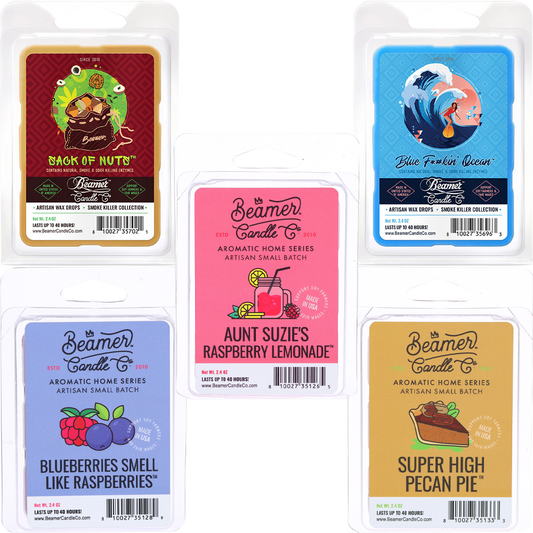 Beamer Candle Co. Smoke Killer Collection Artisan Wax Drops | 2.4oz