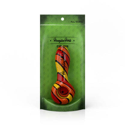 Colorburst Linework Spoon Pipe