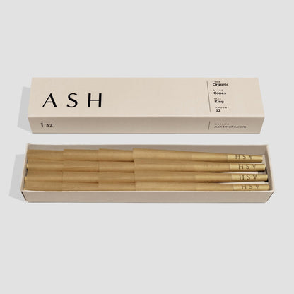 32ct ASH Pre-rolled Cones | Organic | Display Box