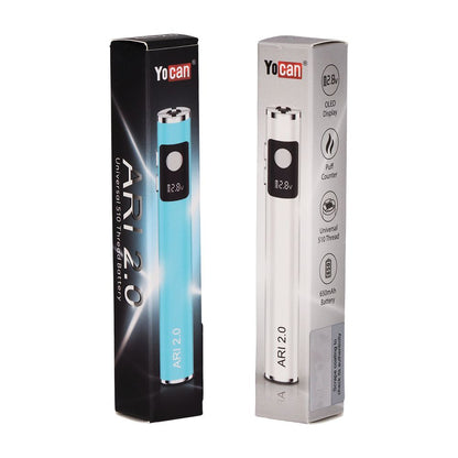15ct Yocan Ari 2.0 Batteries - 650mAh | Display