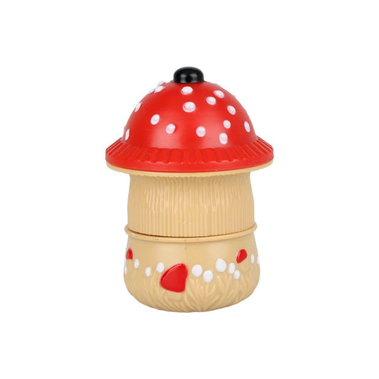 Mushroom Acrylic Grinder - 3pc / 1.5" 12ct