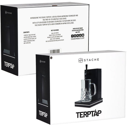 Stache Products T e r p T a p Portable V a p or i z e r | 3000mAh | Black