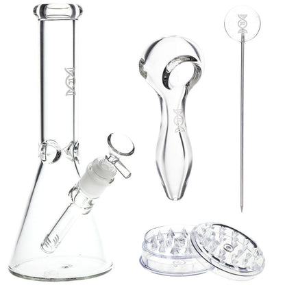 Pulsar CORE Glass Beaker Water Pipe Smoker Set - 10" / 14mm F
