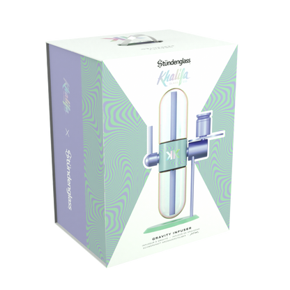 Khalifa x Stündenglass Gravity Infuser - Violet Sky / Mints