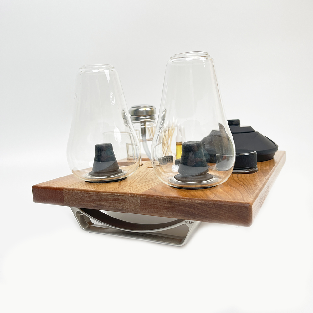 Zenco Sipping Wood Tray Organizer
