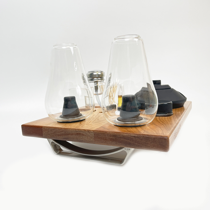 Zenco Sipping Wood Tray Organizer