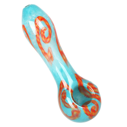 20ct Assorted Deluxe 4" Glass Spoon Pipe | Display Bundle