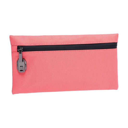 Smellproof Pouch - 11" x 6" - Living Coral Pink