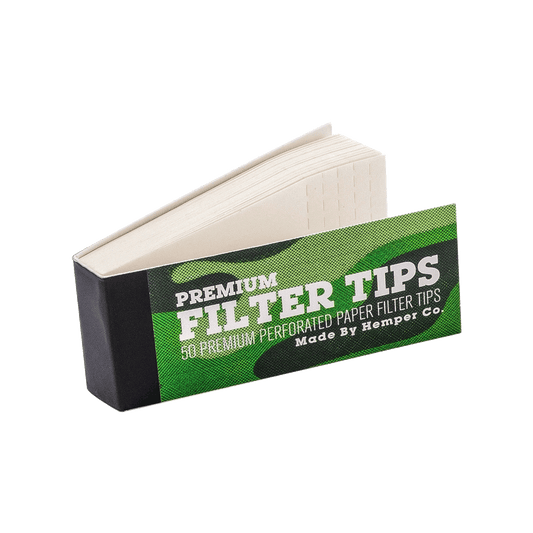 Hemper Perforated Filter Tips (50ct)