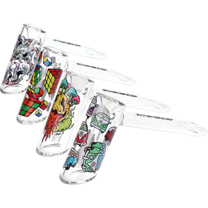 Pulsar Design Series Hammer Glass Bubbler | 8"