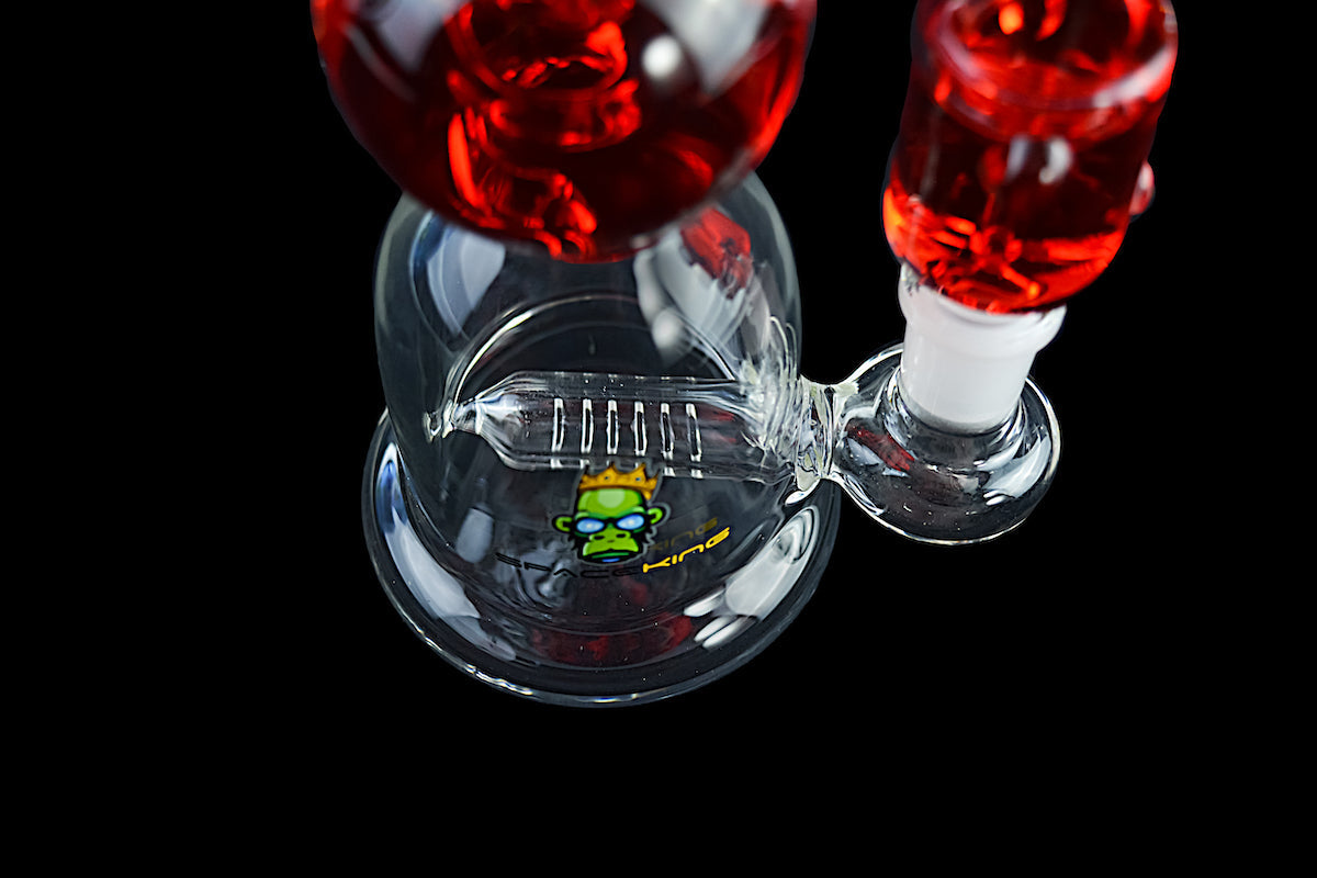Space King Glass Space Glacier Freezable Bong