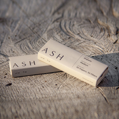 24ct ASH Rolling Paper Booklets | Medium | Organic | Display Box