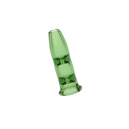 Pulsar Bullet Tip Glass Mouthpiece Attachment for Puffco Pivot w/ Display Stand - Colors Vary