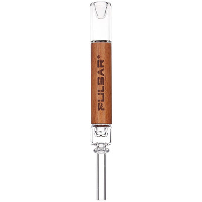 12ct Pulsar Quartz & Rosewood Deco 5.75" Dab Straws | Display