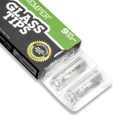 Glass Filter Tips 9mm | 5 Pack