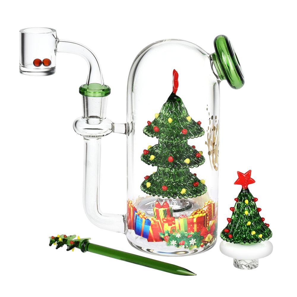 Pulsar Christmas Tree Glass Set - 5.75" / 14mm F
