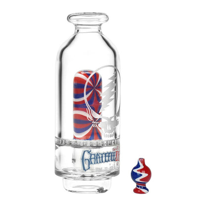 Grateful Dead x blast Stealie Attachment Set for Puffco Peak 6"