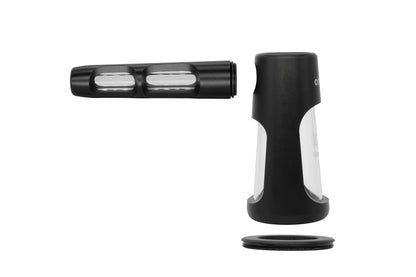 ONGROK Portable Glass Aluminum Bubbler Pipe