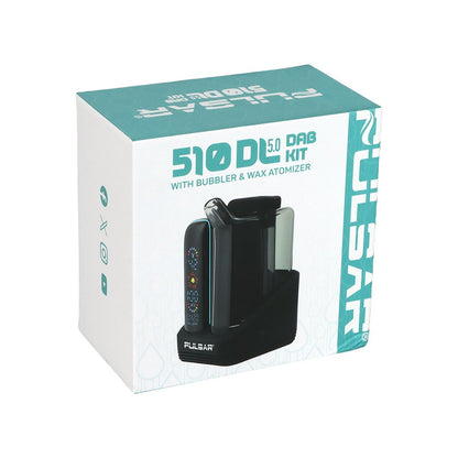 Pulsar DL 5.0 Bubbler D•a•b Kit with Wa.x A.tom.izer - 1000mAh / Black