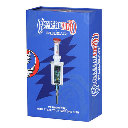 Grateful Dead x Pulsar Inside Print Vapor Vessel & SYF Dab Dish - 9.25" / UFO Jam