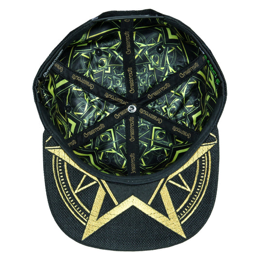 Grassroots Secret Society Gold Snapback Hat