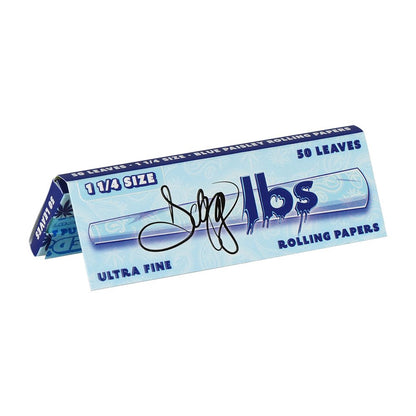 50ct Dogg Lbs Blue Paisley 1 1/4" Rolling Papers | Display