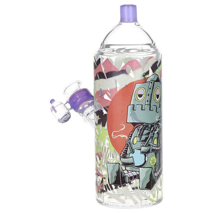 Pulsar Graffiti Series Spray Paint Glass Water Pipe Set / 7.5" / 14mm F