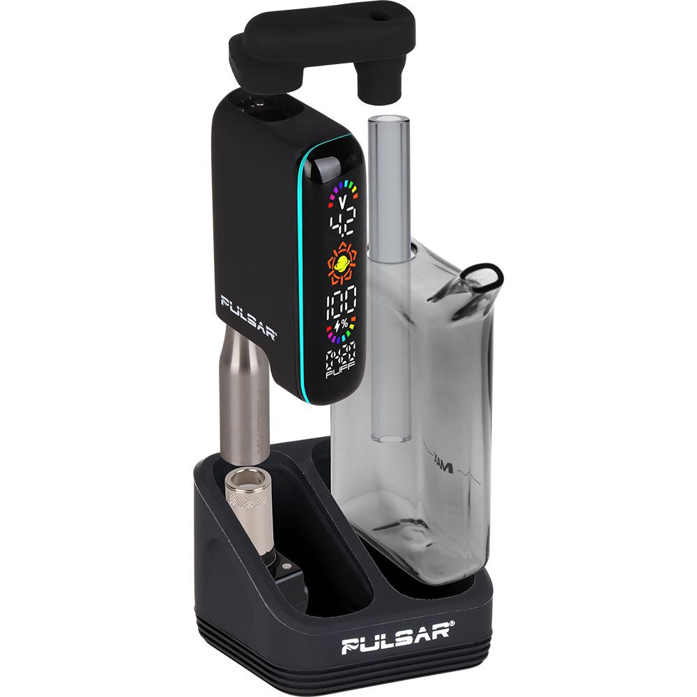 Pulsar DL 5.0 Bubbler D•a•b Kit with Wa.x A.tom.izer - 1000mAh / Black
