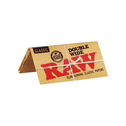 50ct RAW Classic Double Wide 34pc Rolling Papers | Display