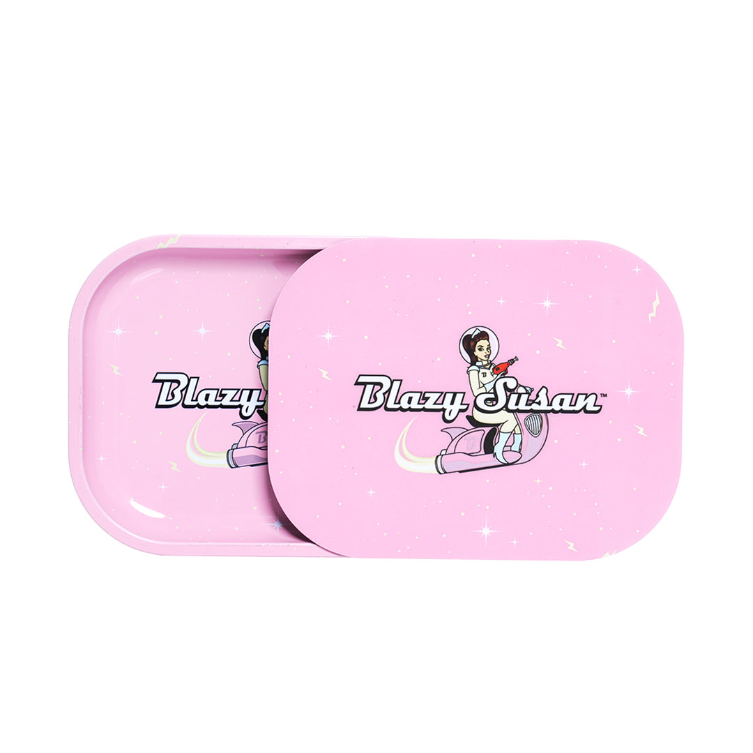 Blazy Susan Rolling Tray (with Lid)