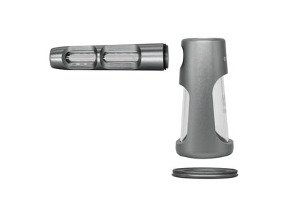 ONGROK Portable Glass Aluminum Bubbler Pipe