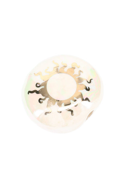 Ancient Creations Ceramics Round Ceramic Smoke Stone – 2″ – US-Made